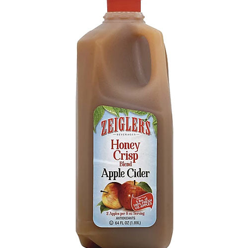 ZEIGLER'S HONEYCRISP APPLE CIDER / 64 FL OZ Brooklyn Fare
