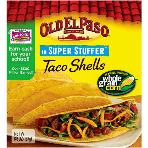 OLD EL PASO SUPER STUFFER TACO SHELL / 6.6 OZ Brooklyn Fare