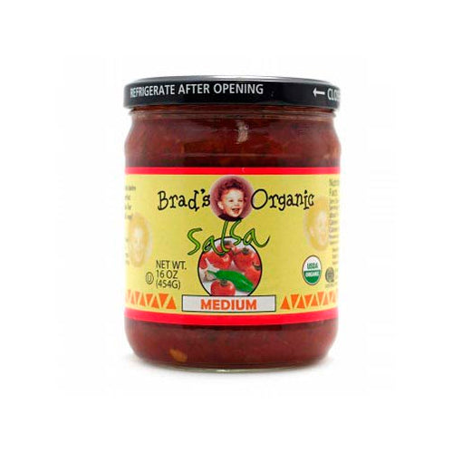 BRAD'S ORGANIC MEDIUM SALSA / 16 OZ Brooklyn Fare