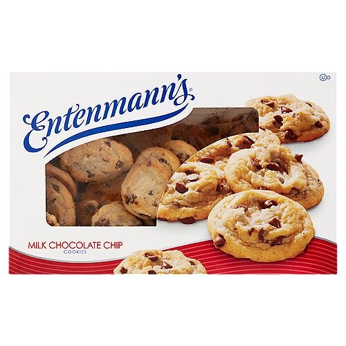 ENTENMANN'S MILK CHOCOLATE CHIP COOKIES / 12 OZ Brooklyn Fare