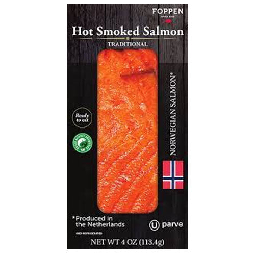 FOPPEN HOT SMOKED SALMON / 4 OZ – Brooklyn Fare