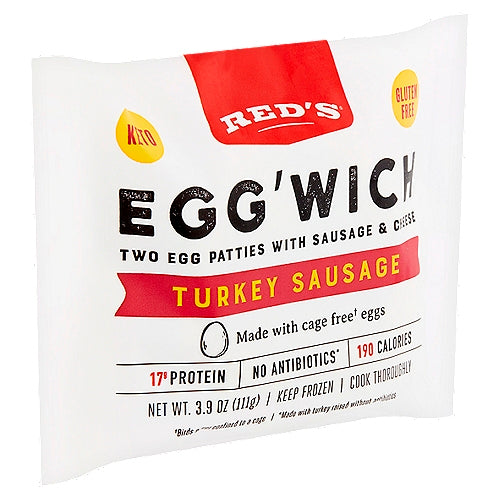 RED'S EGG' WICH TURKEY SAUSAGE / 3.9 OZ Brooklyn Fare