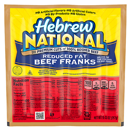 Beef Franks  Hebrew National
