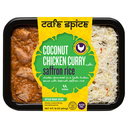 CAFE SPICE COCONUT CHICKEN CURRY SAFFRON RICE 16 OZ – Brooklyn Fare