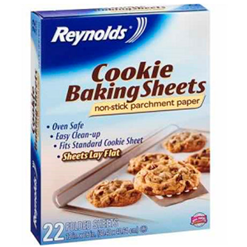 New Reynolds Cookie Baking Sheets Non-Stick Parchment Paper 22 CT