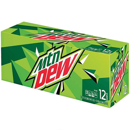 MOUNTAIN DEW ORIGINAL SODA 12CT / 144 FL OZ