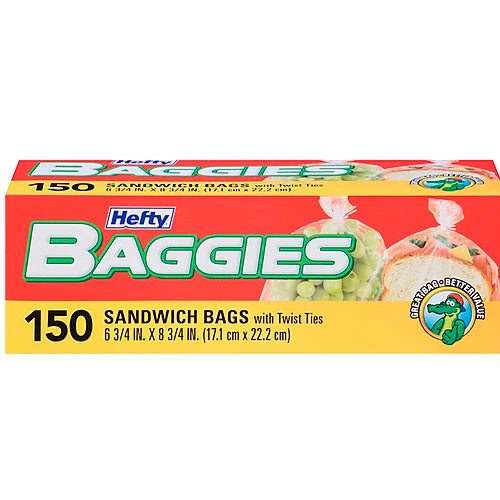 BAGGIES FOOD STORAGE BAG GALL 50 CT / 50 CT – Brooklyn Fare