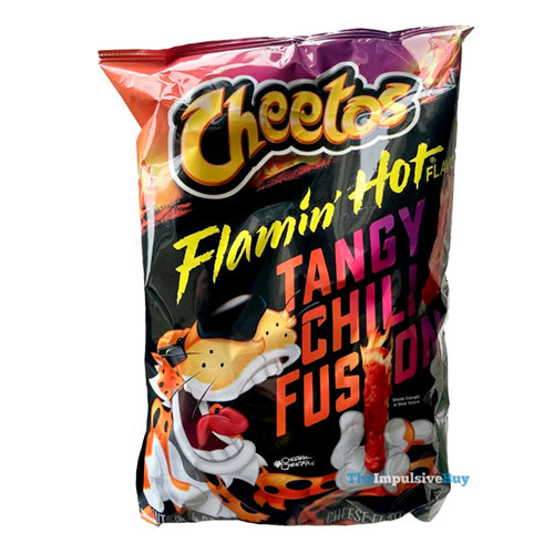  Cheetos Crunchy Flamin' Hot Tangy Chili Fusion, 8.5 Oz