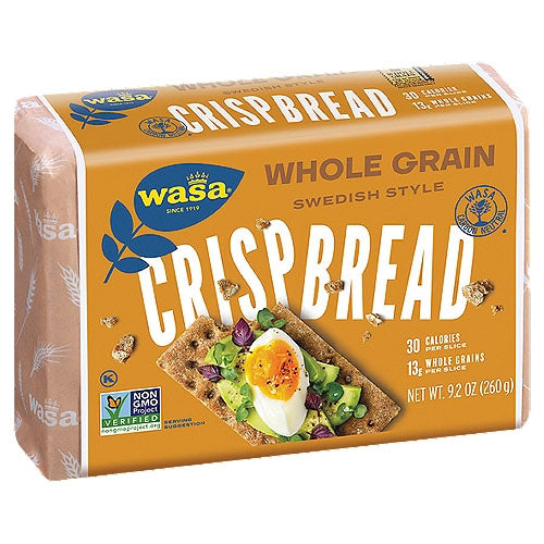 Wasa Light Rye Swedish Style Crispbread Crackers, 9.5 oz