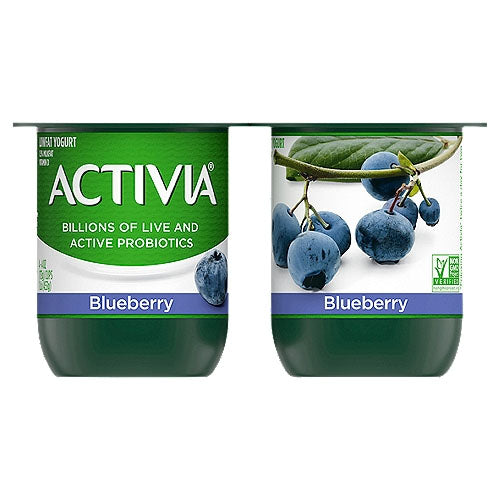 Activia® Strawberry and Blueberry Probiotic Yogurt