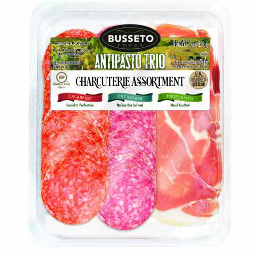 Buseto Cheese BUSSETO ANTIPASTO TRIO CHARCUTERIE / 6 OZ – Brooklyn Fare