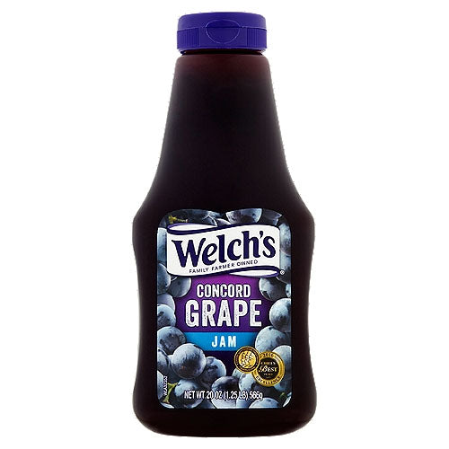 Fared Jam WELCH'S CONCORD GRAPE JAM SQZ / 20 OZ – Brooklyn Fare