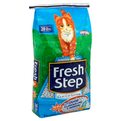 Fresh step outlet clay litter