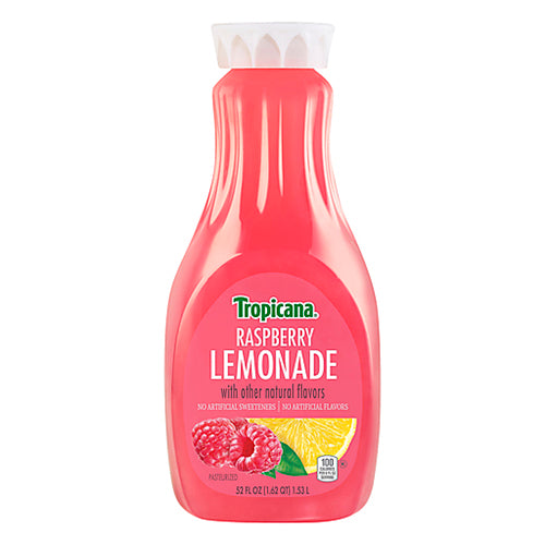 Raspberry Lemonade Import TROPICANA RASPBERRY LEMONADE JUICE / 52 FL OZ – Brooklyn Fare