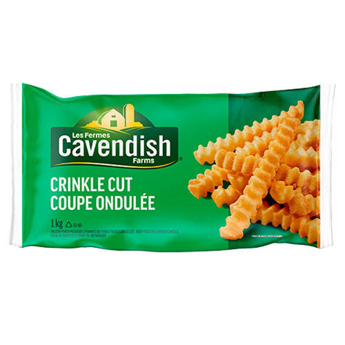 Crinkle Cut Fries 32OZ - Best Yet Brand