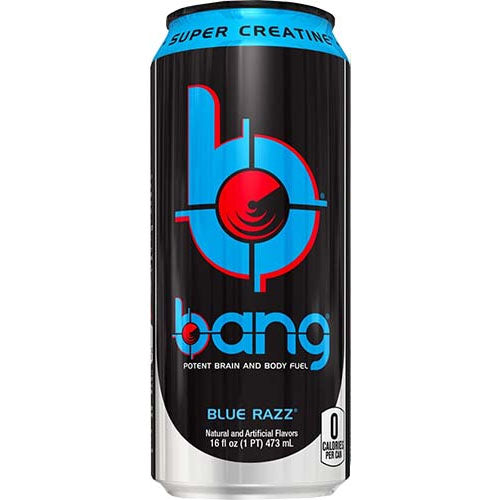 Blue Razz Energy BANG BLUE RAZZ ENERGY DRINK / 16 FL OZ – Brooklyn Fare