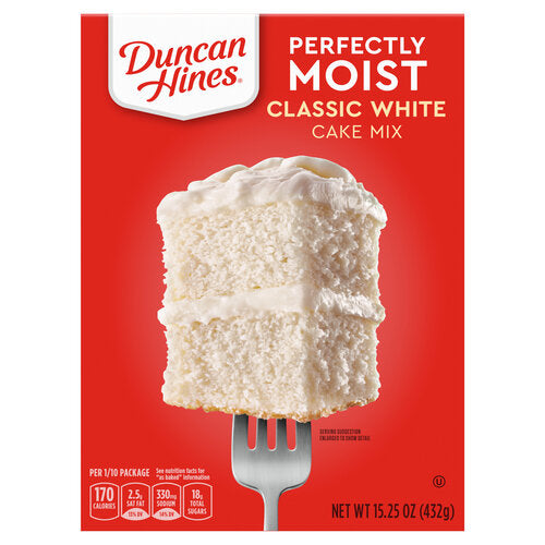 DUNCAN HINES CAKE WHITE / 15.25 OZ – Brooklyn Fare