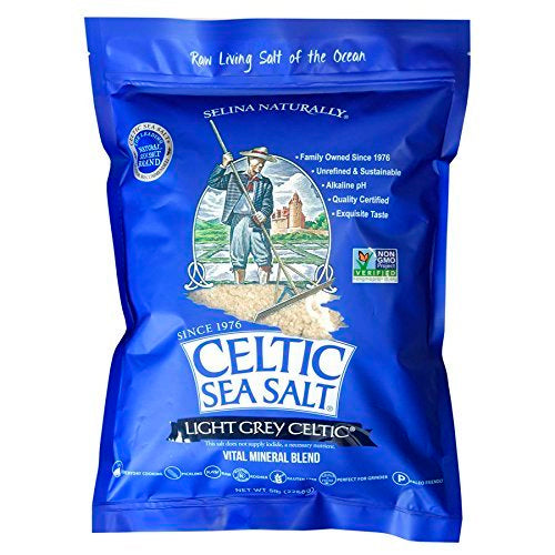 Celtic Sea Salt Light Grey Celtic Sea Salt- Case of 6/8 oz