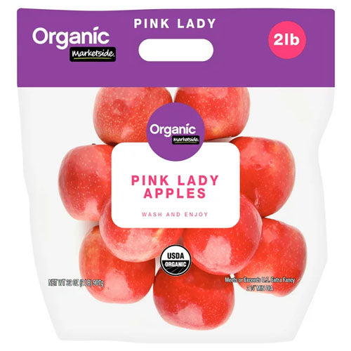 2 LB ORGANIC FUJI APPLES, Organic Fruits