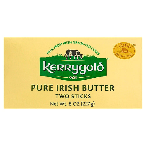Kerrygold Butter, Pure Irish, Unsalted 8 Oz