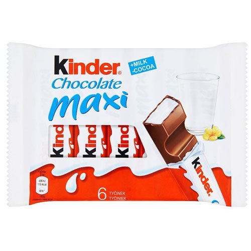 KINDER MAXI CHOCOLATE BAR / 4.4 OZ