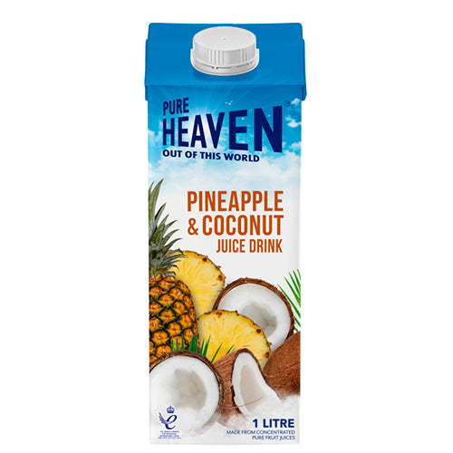 PURE HEAVEN PINEAPPLE & COCONUT JUICE DRINK / 6 OZ Brooklyn Fare PURE HEAVEN PINEAPPLE & COCONUT JUICE DRINK / 6 OZ Brooklyn Fare