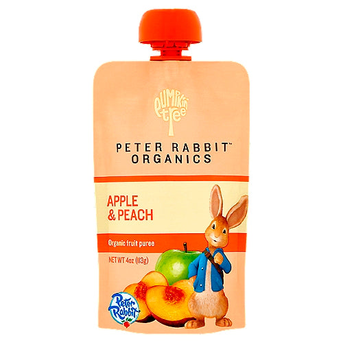 PETER RABBIT ORGANIC APPLE PEACH / 4 OZ – Brooklyn Fare