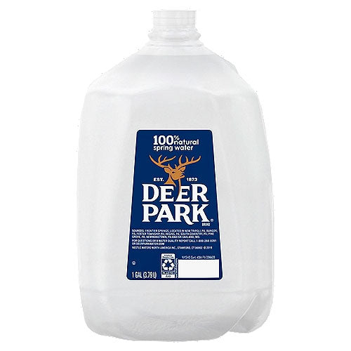 Deer Park 101.4-fl oz Spring Bottled Water in the Water department at