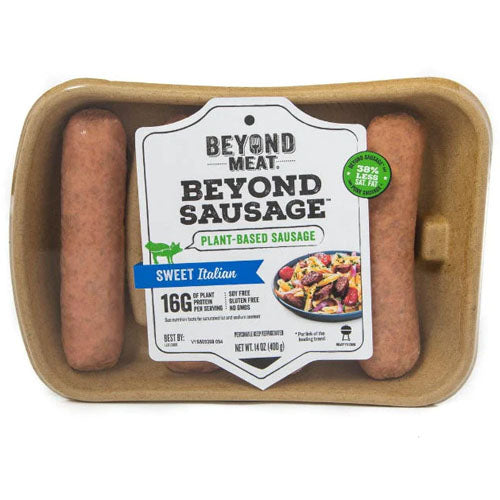 Beyond Sausage Links, Plant-Based, Hot Italian Style - 4 links, 14 oz