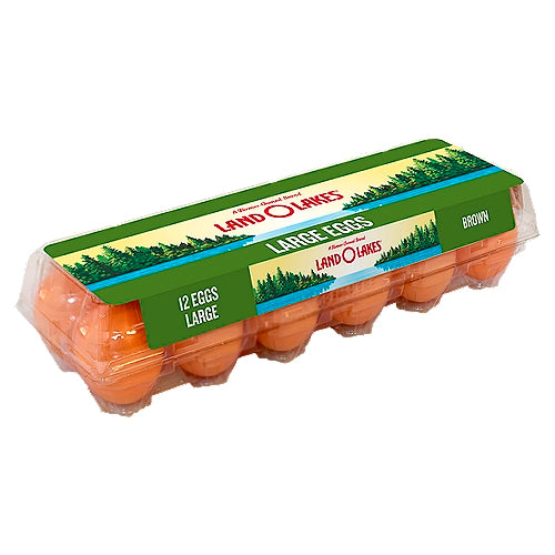 LAND O LAKES LARGE BROWN EGGS / 1 CT – Brooklyn Fare