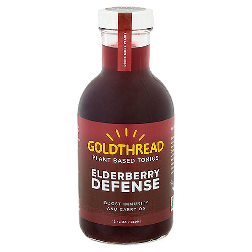 GOLDTHREAD ELDEREBERRY DEFENSE TONIC / 12 FL OZ – Brooklyn Fare