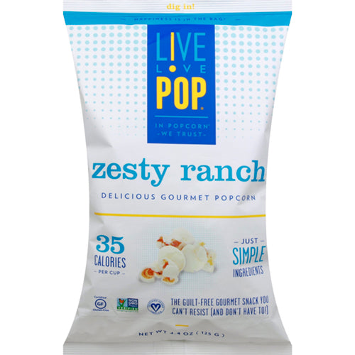 Zesty Ranch Popcorn LIVE LOVE POP ZESTY RANCH POPCORN / 4.4 OZ – Brooklyn Fare