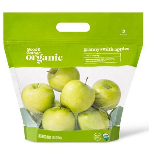 Organic Granny Smith Apples 3lb Bag