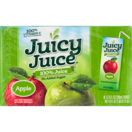 JUICY JUICE GREEN APPLE JUICE / 54 FL OZ – Brooklyn Fare