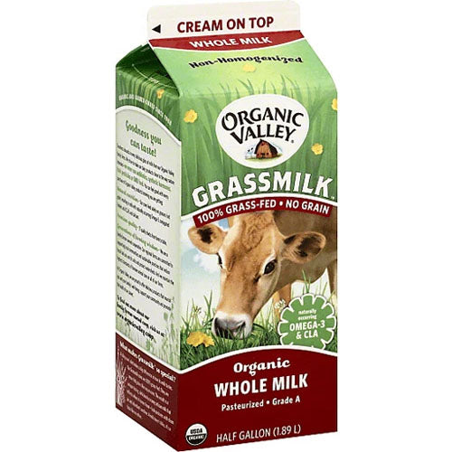 Organic Whole Milk, Cream Top